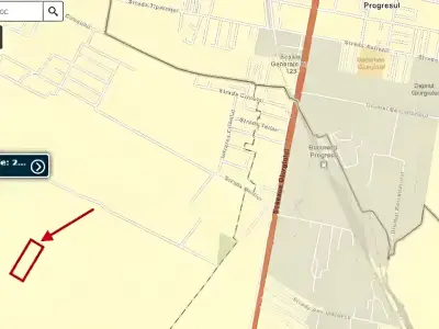 Locatie teren vanzare cumparare Măgurele Ilfov harta
