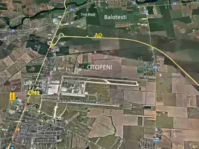 Teren vanzare-cumparare localizat in Otopeni Ilfov satelit