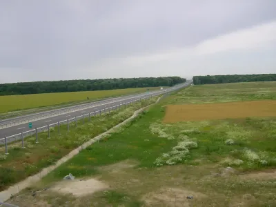 vedere autostrada langa teren vanzare cumparare Snagov Ilfov