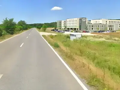 Teren intravilan vanzare cumparare Snagov Ilfov vedere drum