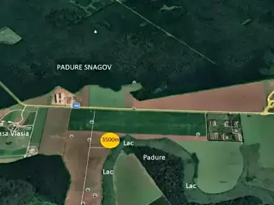Localizare teren vanzare-cumparare langa Padure Snagov Ilfov