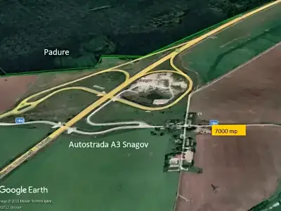 Teren de vanzare Snagov Ilfov pozitionat langa autostrada A3