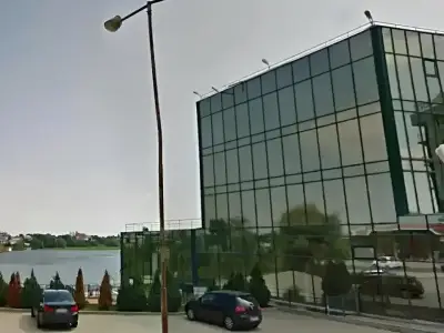 Vanzare teren imagine satelit cladire sticla Tancabesti Ilfov