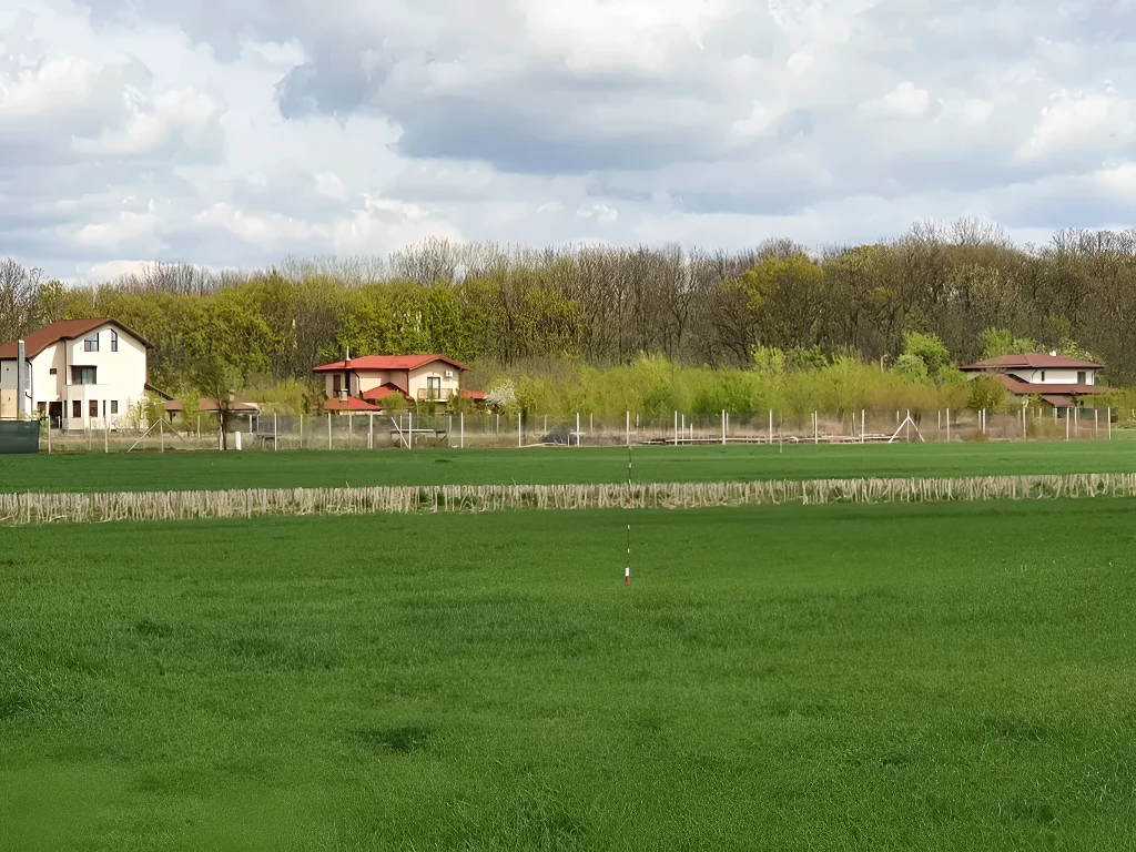 Teren intravilan vanzare cumparare Balotești Ilfov verdeata