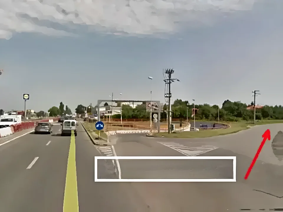 Teren de vanzare-cumparare Balotești Ilfov drum asfaltat