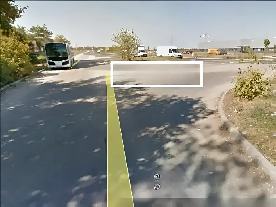 Drum acces teren vanzare cumparare Buftea Ilfov cu autobuz