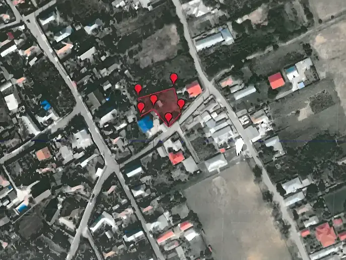 Harta satelit localizare teren vanzare cumparare Cernica Ilfov