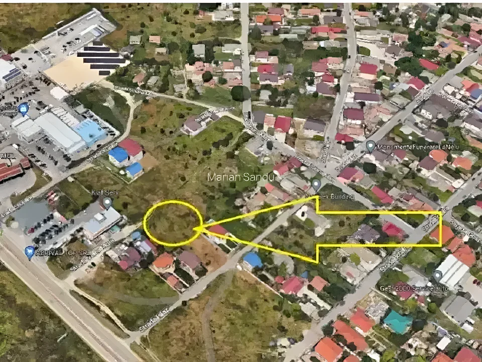 locatie teren de vanzare cumparare pe harta in Constanta
