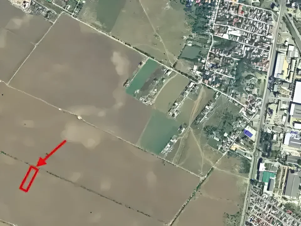 Vedere aeriana teren vanzare cumparare Măgurele Ilfov