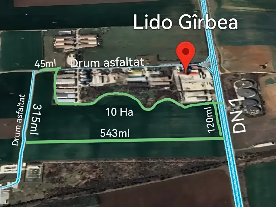 Vanzare teren in Păulești Prahova locatie Lido Girbea